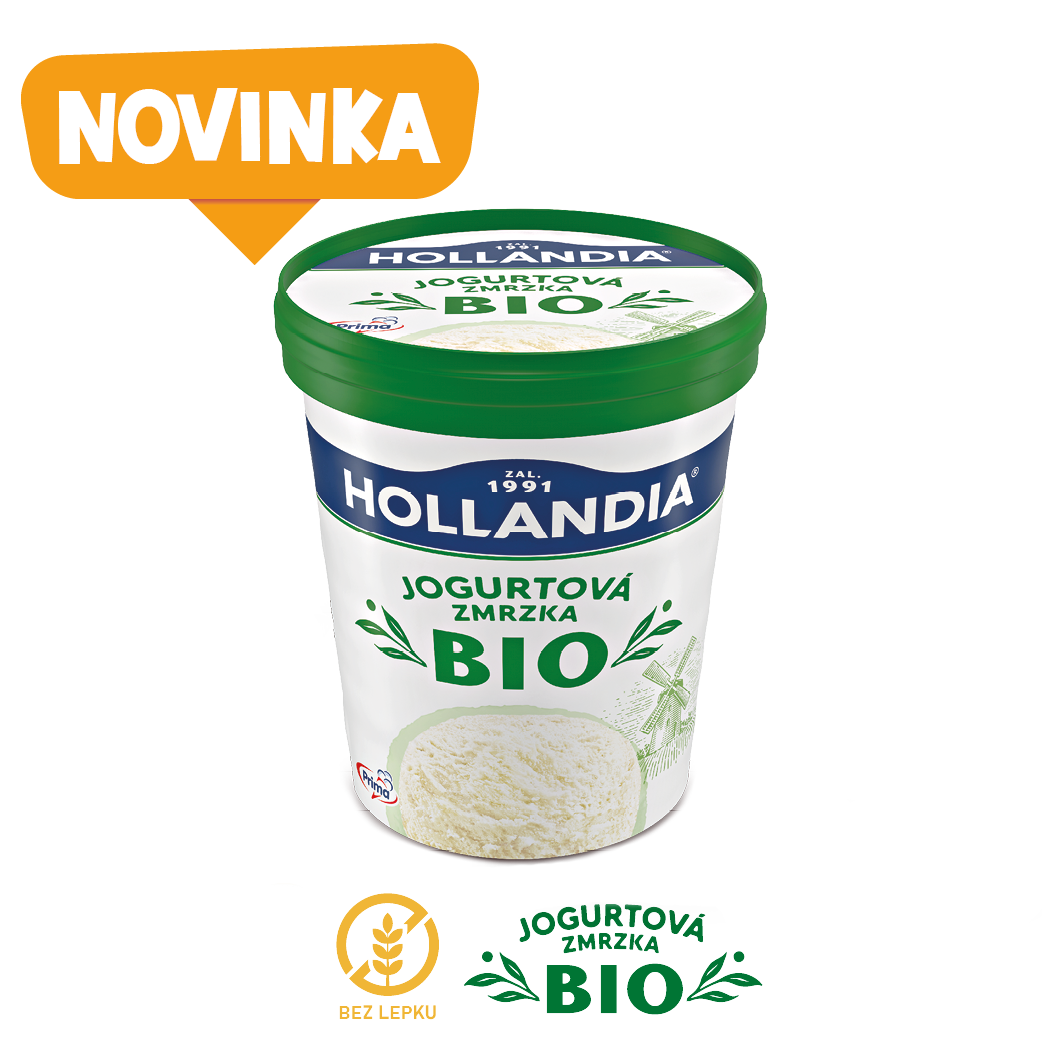Hollandia BIO jogurtová zmrzka